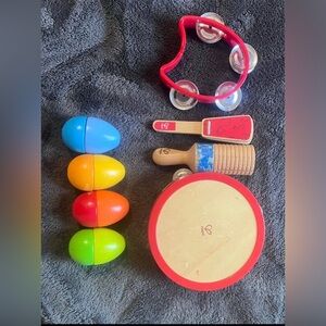 Hape wooden toddler instruments